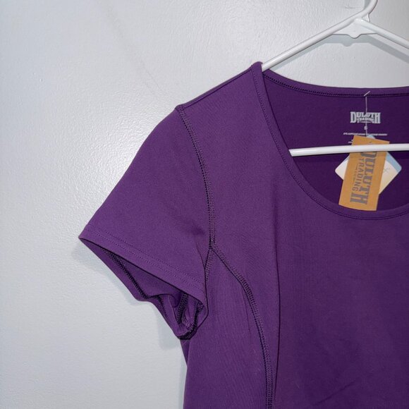 Duluth Trading Co Womens NoGA Active Dress Purple Size S - Picture 2 of 5